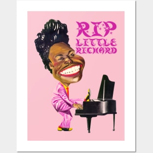 Rip little richard Posters and Art